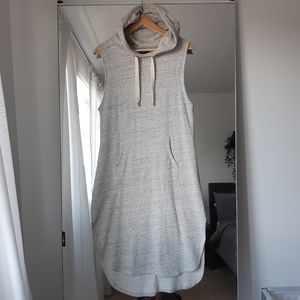 Sleeveless Hoodie Dress